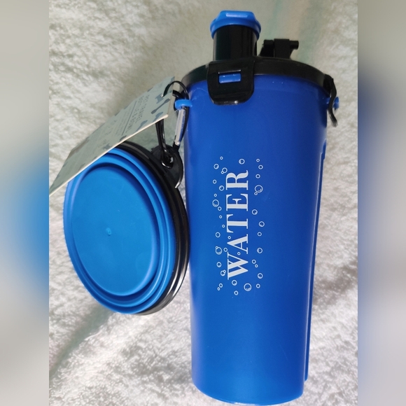 NWT - 2 IN 1 PET TRAVEL BOTTLE & BOWL - Picture 10 of 10